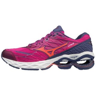 MIZUNO WOMEN'S WAVE CREATION 20 RUNNING SHOE-FESTIVAL FUCHSIA (6W6W)