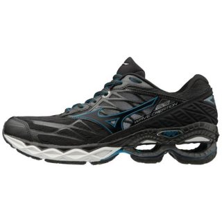 MIZUNO MEN'S WAVE CREATION 20 RUNNING SHOE-BLACK (9090)