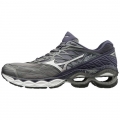 MIZUNO MEN'S WAVE CREATION 20 RUNNING SHOE-STORMY WEATHER-SILVER (9J73)