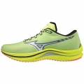 MIZUNO MEN'S WAVE REBELLION RUNNING SHOE-NEO LIME (4M4M)