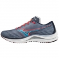 MIZUNO MEN'S WAVE REBELLION RUNNING SHOE-INDIA INK-SCUBA BLUE (53SC)