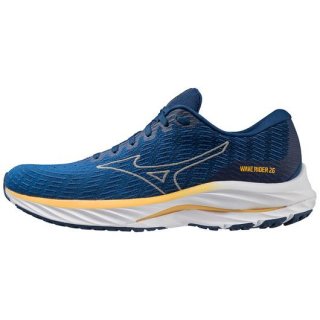 MIZUNO MEN'S WAVE RIDER 26 SSW RUNNING SHOE-SNORKEL BLUE-VAPOROUS GREY (SKVG)