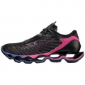 MIZUNO WOMEN'S WAVE PROPHECY 12 RUNNING SHOE-BLACK OYSTER (9H9H)