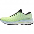 MIZUNO MEN'S WAVE RIDER 26 SSW RUNNING SHOE-NEO LIME-WHITE (4M00)